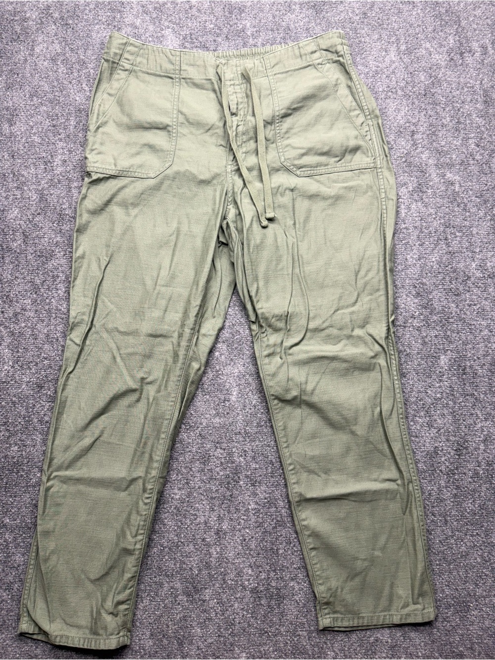 J.Crew women's Large Olive green Drawstring Utility Pants